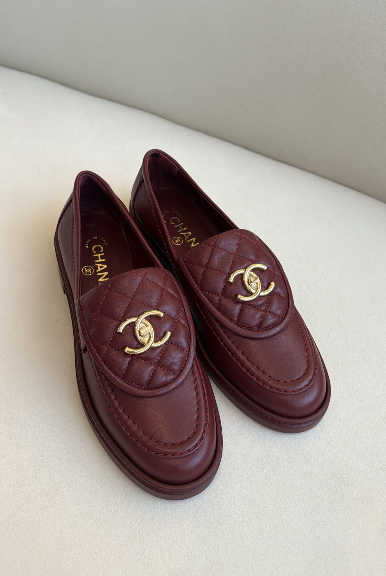 Chanel Moccasins
