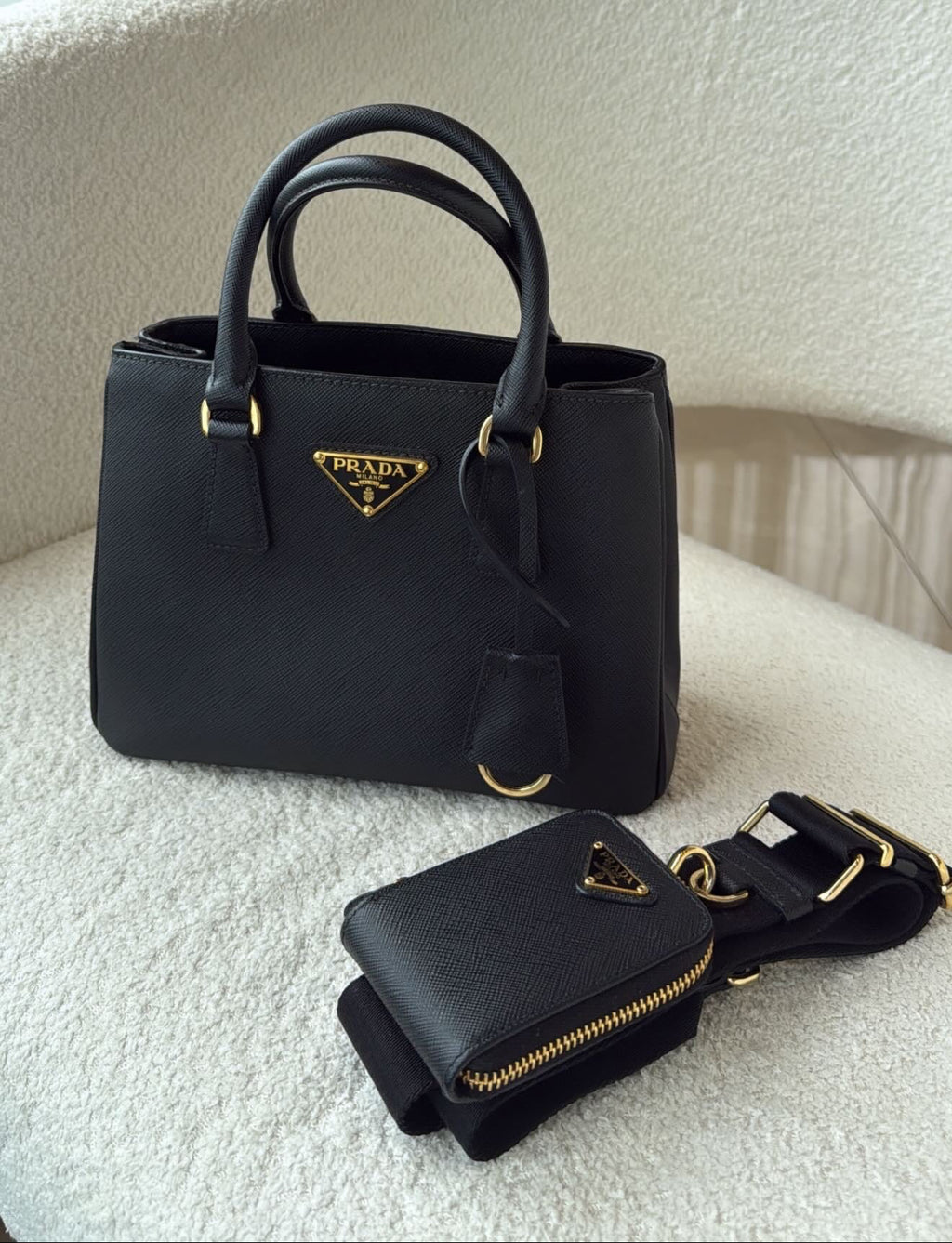 Prada Micro Galleria Bag Preloved
