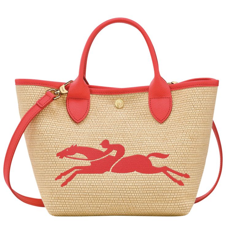 Longchamp Panier S Red