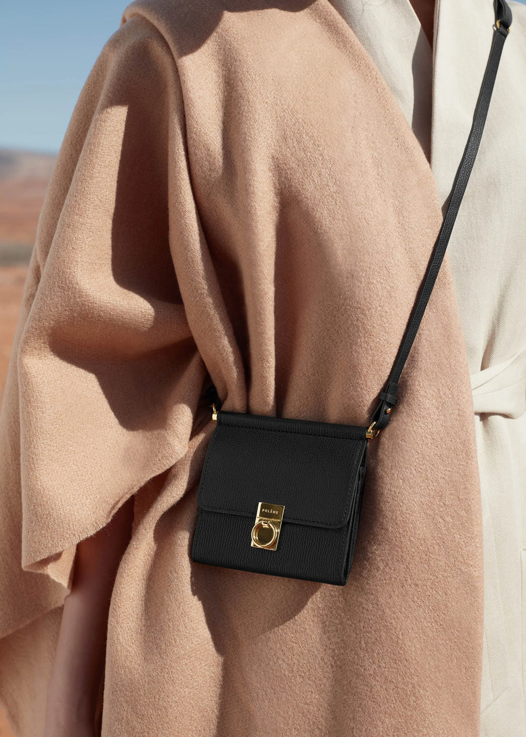 Polène Portefeuille Numéro Sept Bandoulière