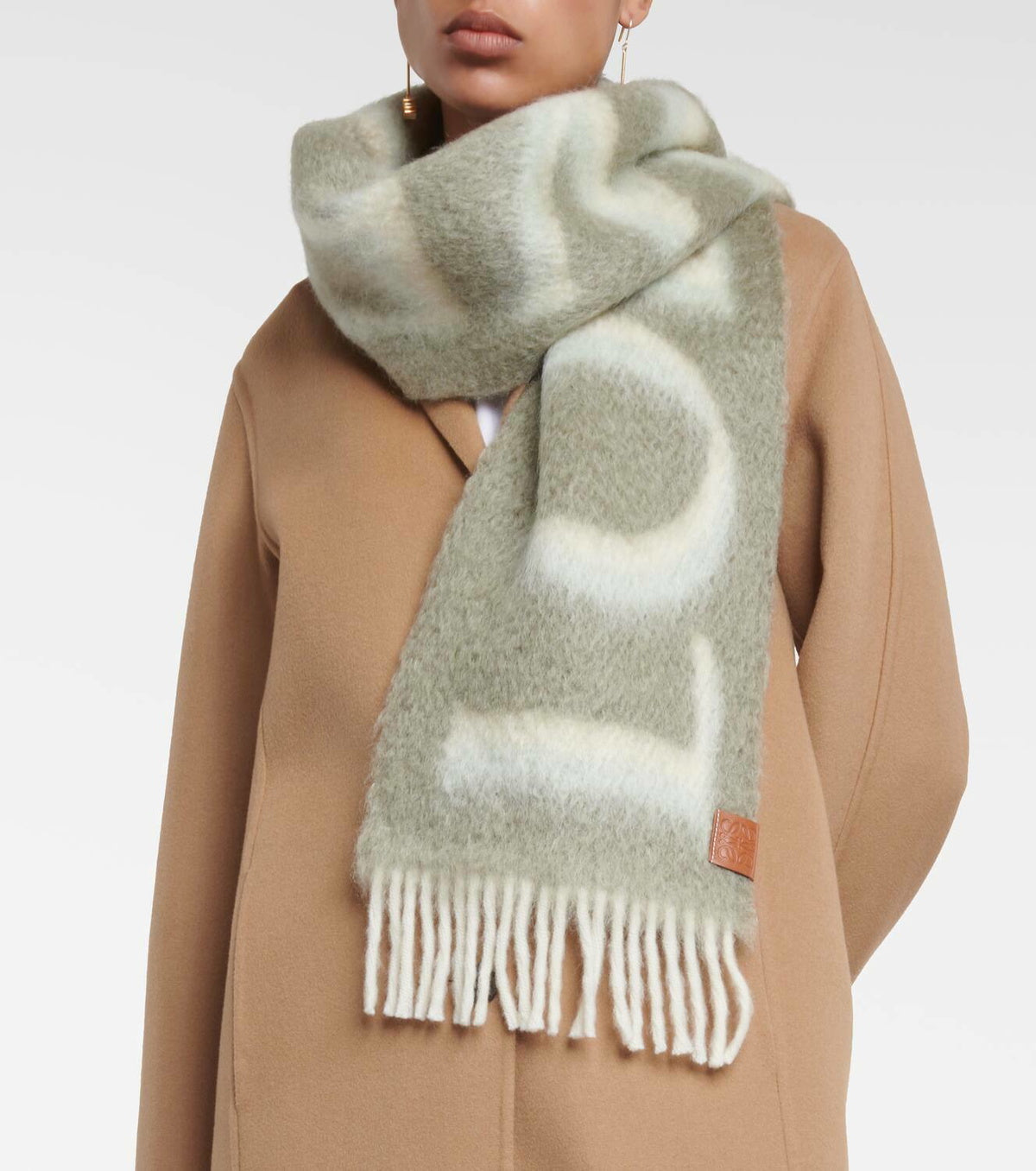 Loewe Anagram scarf