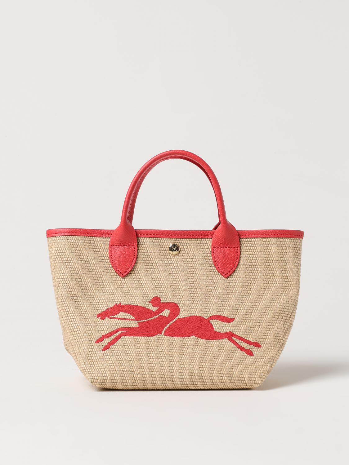 Longchamp Panier S Red