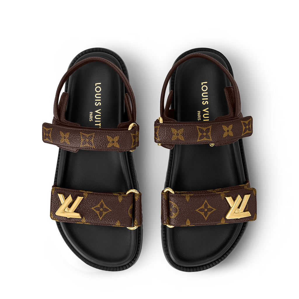 Louis Vuitton Sunset Flat Comfort Sandal