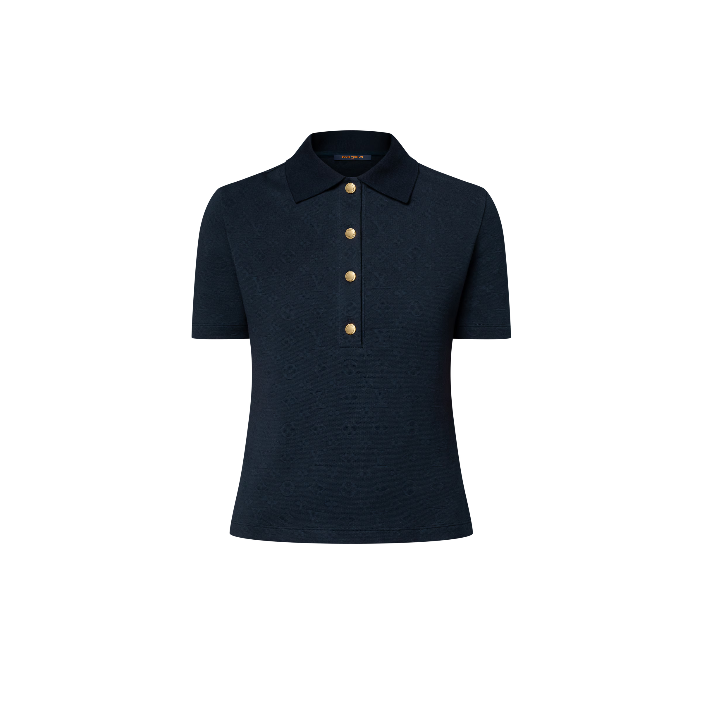 Louis Vuitton Monogram Piqué Polo Top Preloved